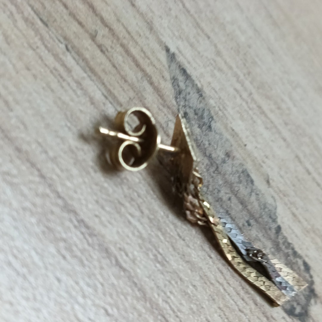 ARETES PAR ORO 10 K 1.2 GRMS (SEMINUEVO)