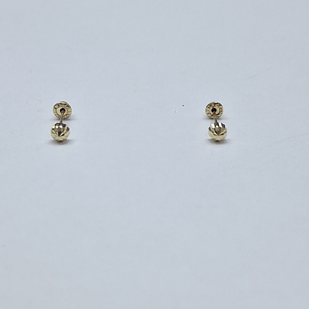 BROQUELES BROQUEL FIG HONGO 14K 0.17 GR (NUEVO)