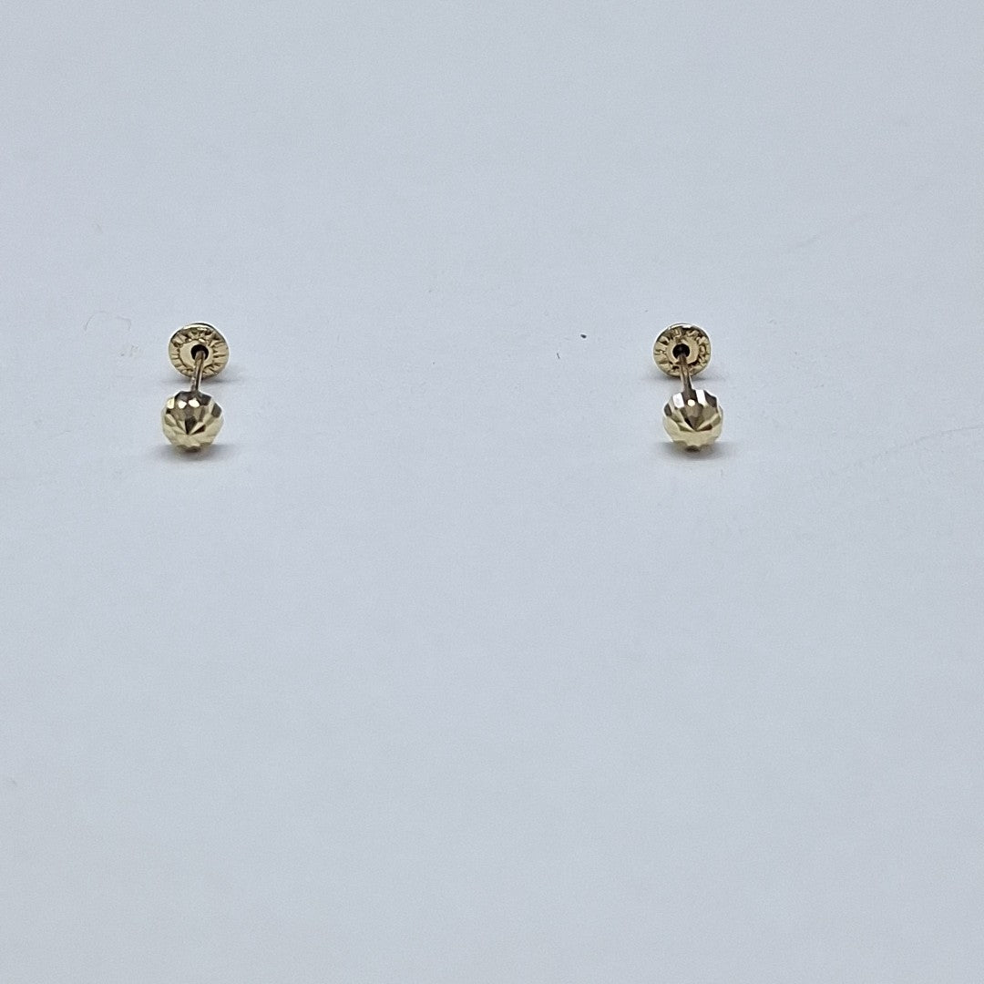 BROQUELES BROQUEL FIG HONGO 14K 0.17 GR (NUEVO)