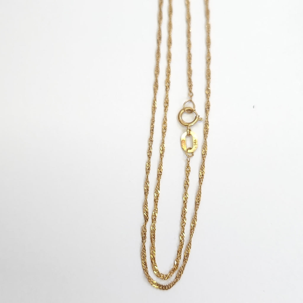 CADENA ORO 10 K 1.2 GRMS (SEMINUEVO)