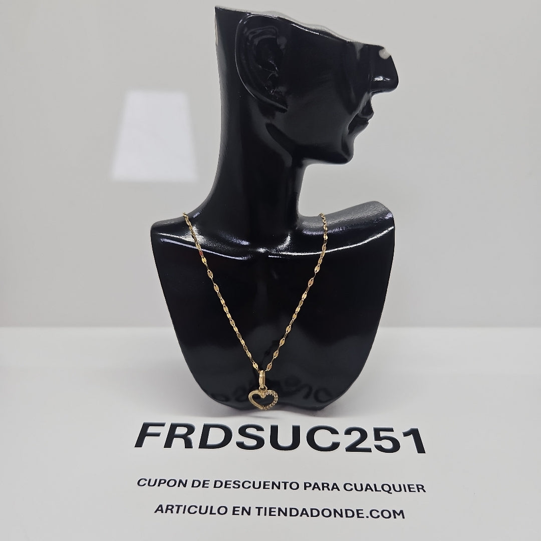 CADENA,DIJE ORO 10 K 1,20 GRMS (SEMINUEVO)