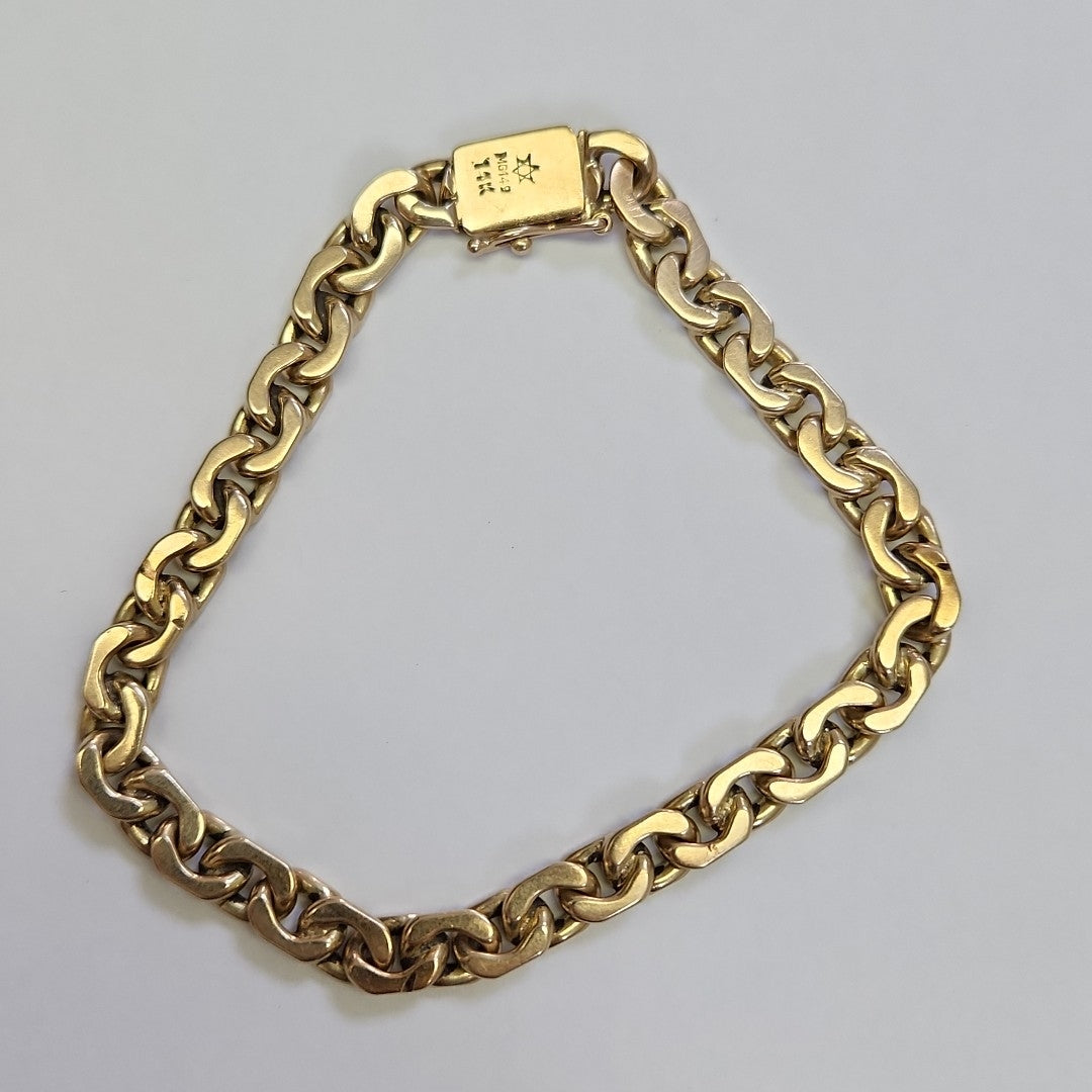 PULSERA ORO 14 K 27,40 GRMS (SEMINUEVO)
