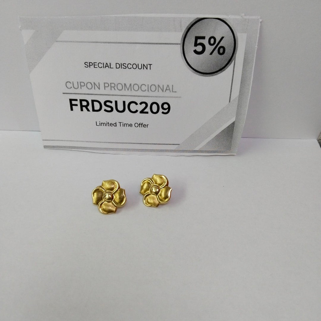 ARETES PAR ORO 10 K 2,80 GRMS (SEMINUEVO)