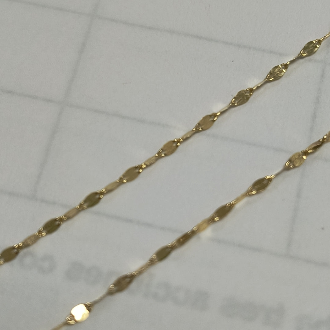 CADENA ORO 14 K 0.7 GRMS (SEMINUEVO)