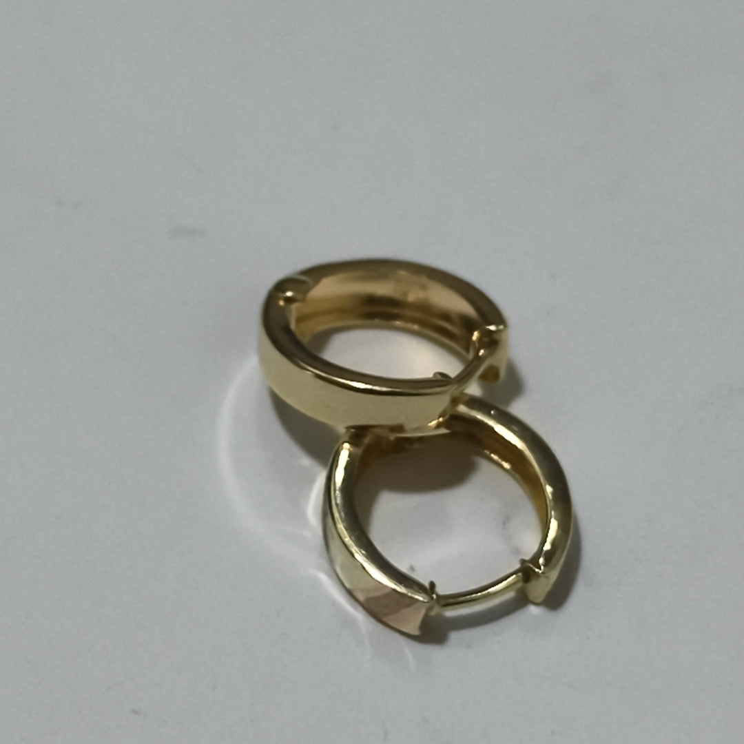 ARRACADAS PAR ORO 14 K 1.2 GRMS (SEMINUEVO)