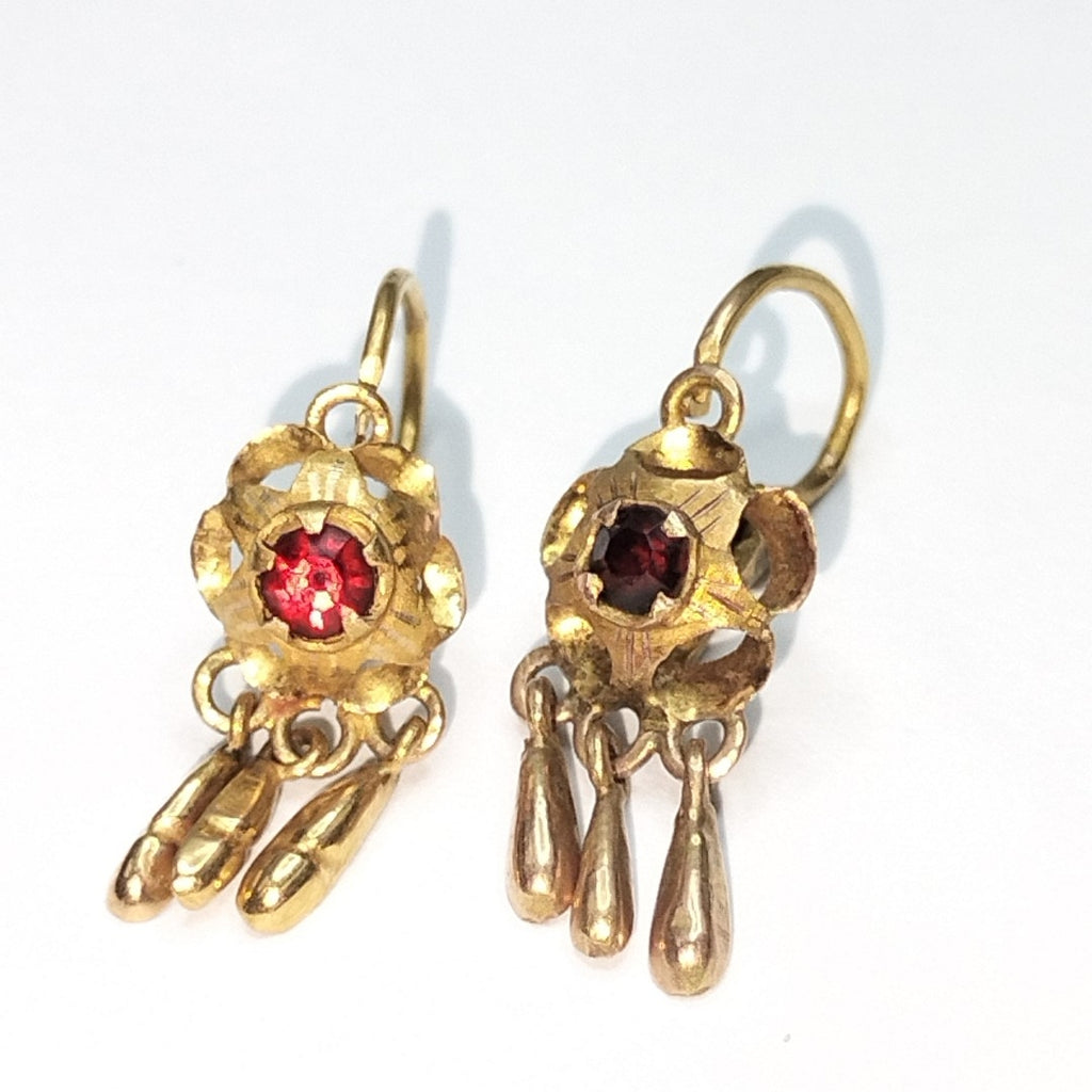 ARETES PAR ORO 10 K 1 GRMS (SEMINUEVO)