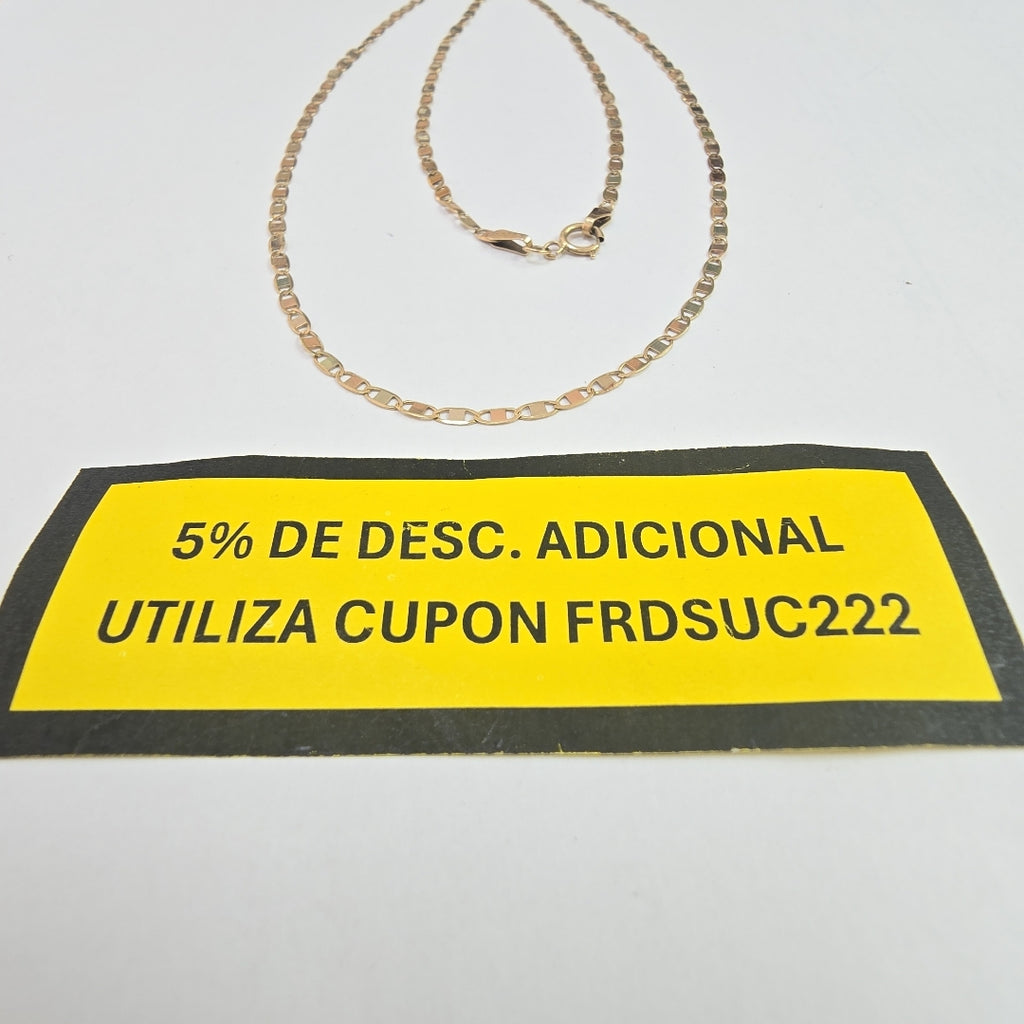 CADENA ORO 10 K 2,50 GRMS (SEMINUEVO)