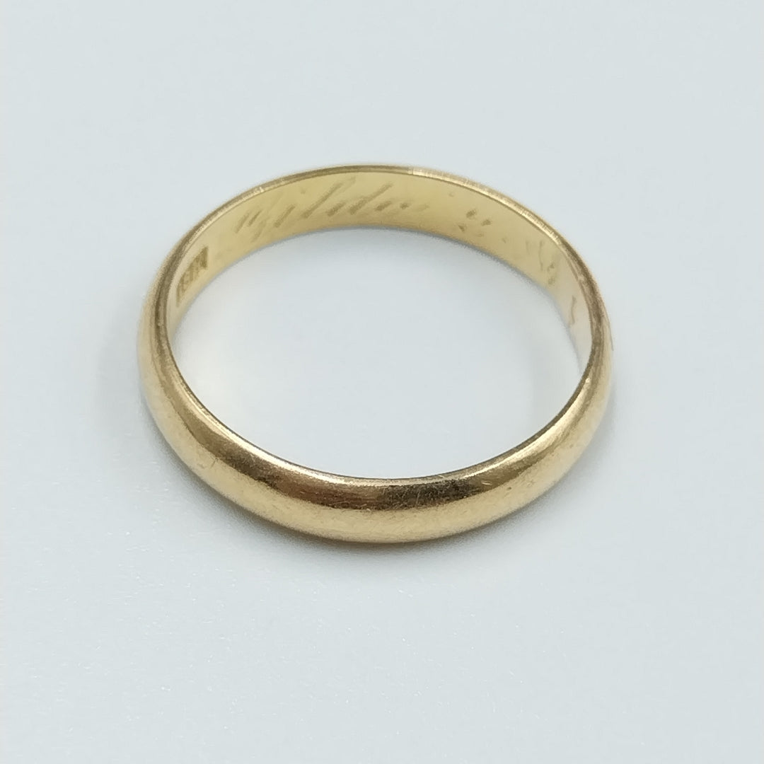ARGOLLA ORO 18 K 3,50 GRMS (SEMINUEVO)