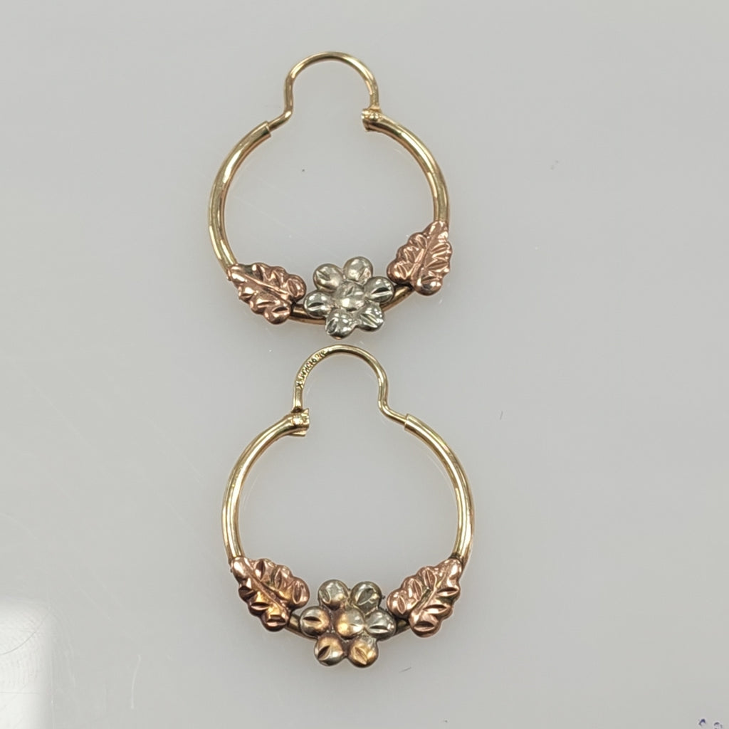 ARRACADAS PAR ORO 10 K 1,80 GRMS (SEMINUEVO)