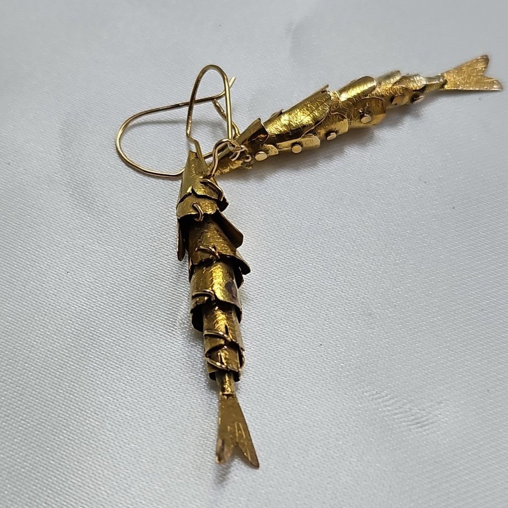 ARETES PAR ORO 8 K 4,00 GRMS (SEMINUEVO)