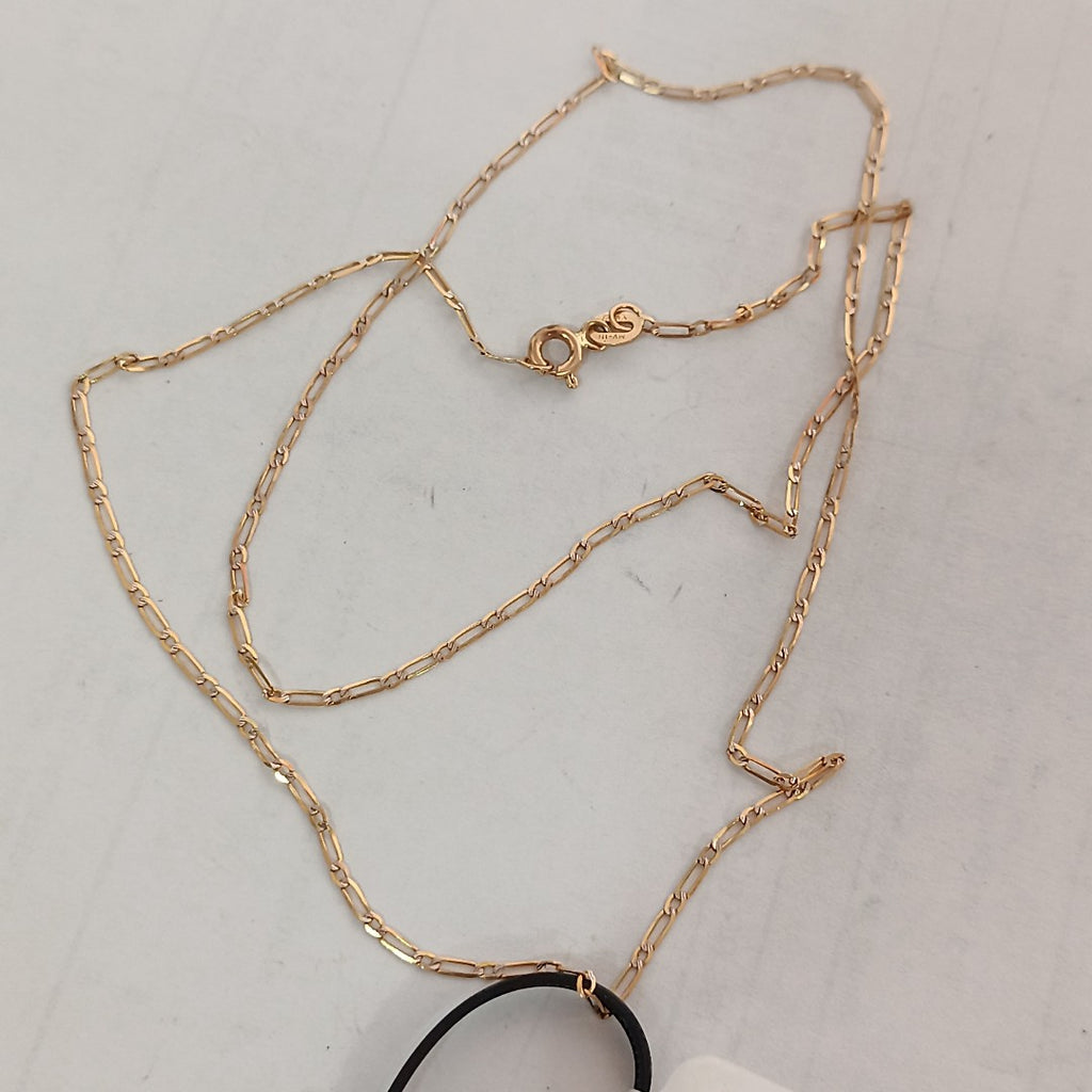 CADENA ORO,RODIADO 14 K 1,60 GRMS (SEMINUEVO)