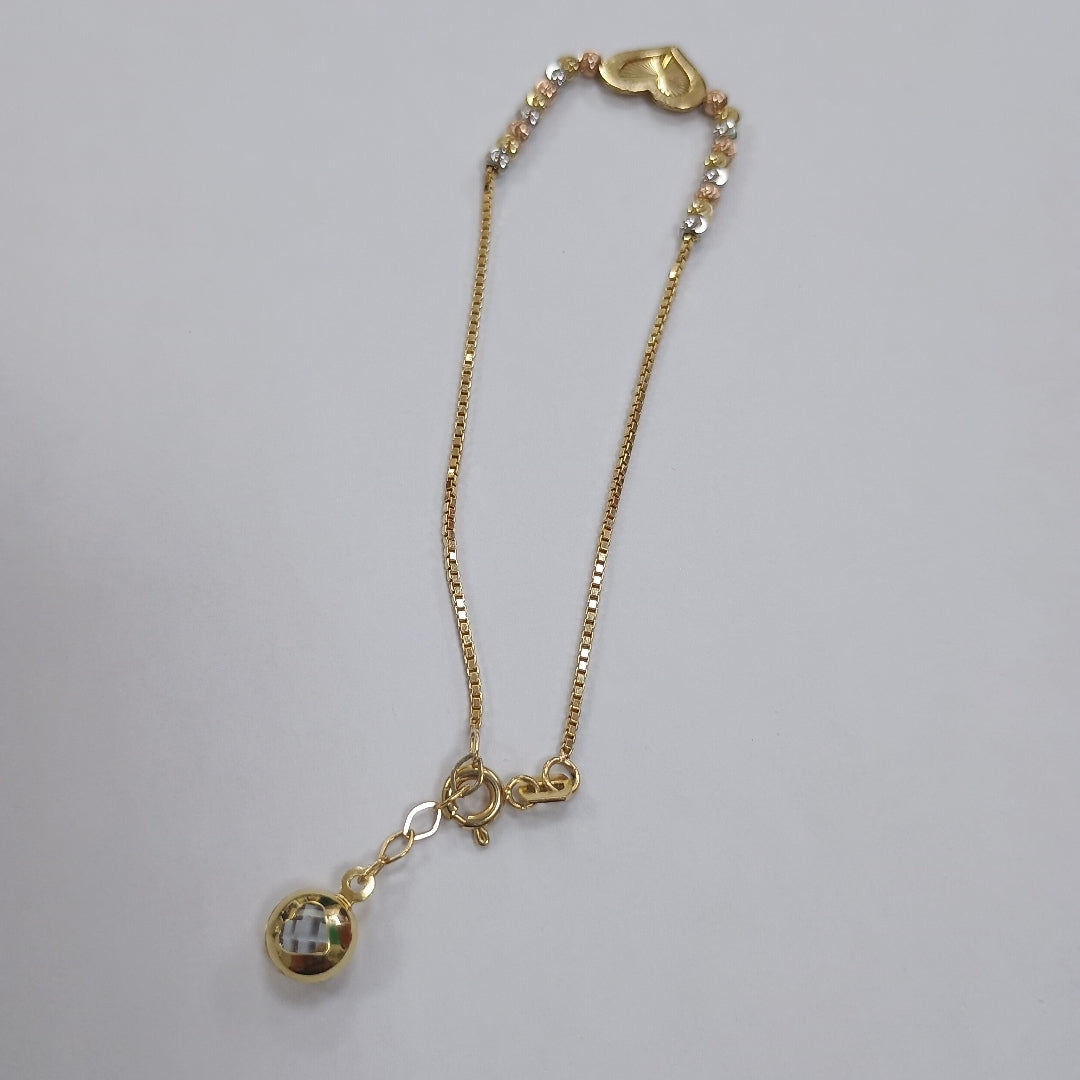 PULSERA ORO 14 K 2.9 GRMS (SEMINUEVO)