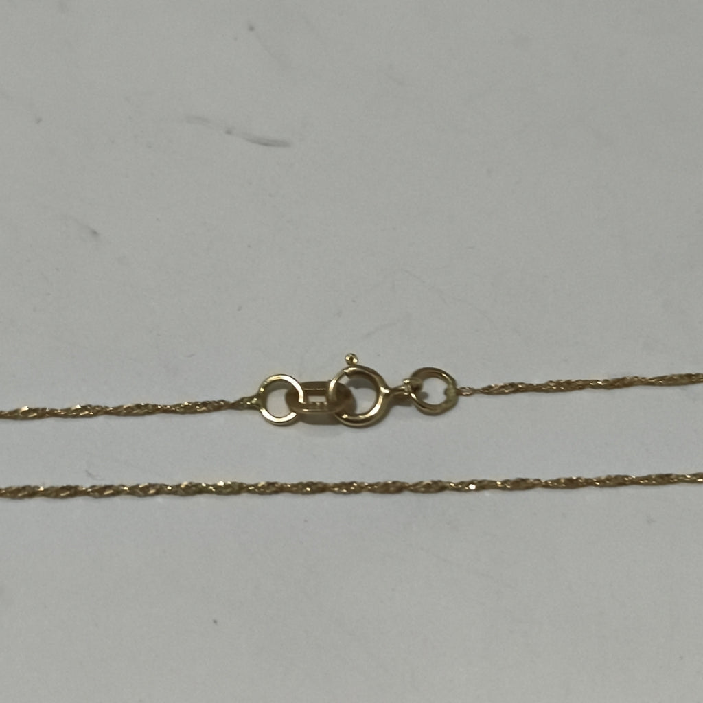 CADENA ORO 14 K 0.9 GRMS (SEMINUEVO)