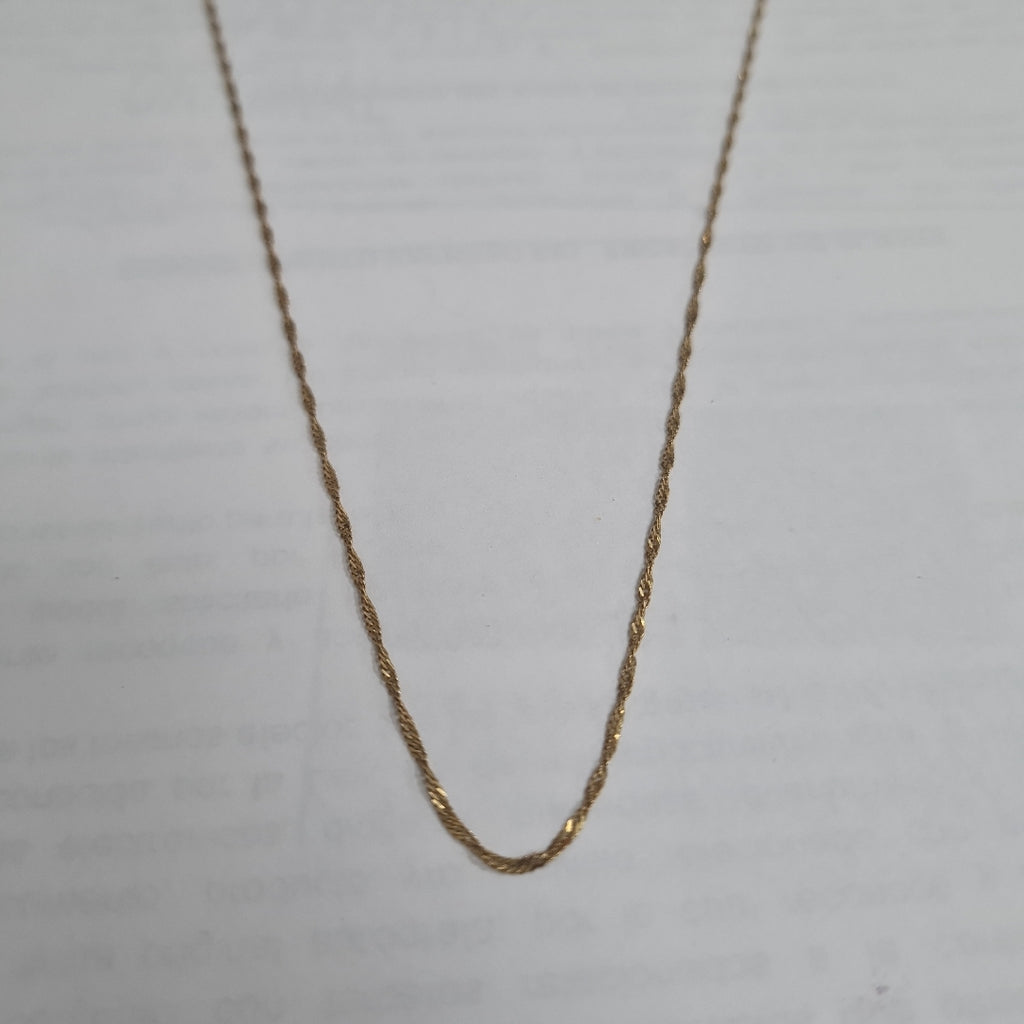 CADENA ORO 14 K 1,30 GRMS (SEMINUEVO)
