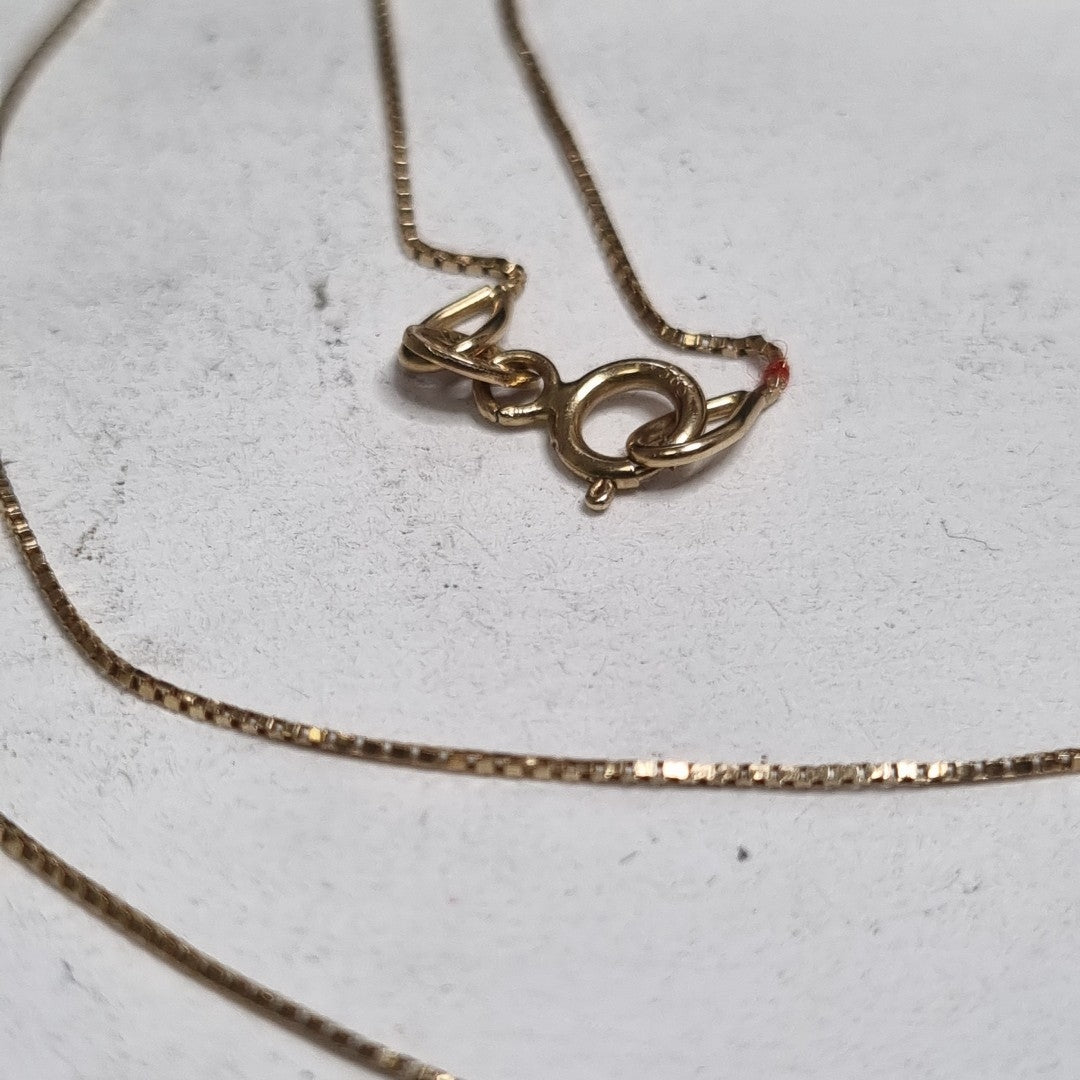 CADENA ORO 14 K 0.9 GRMS (SEMINUEVO)