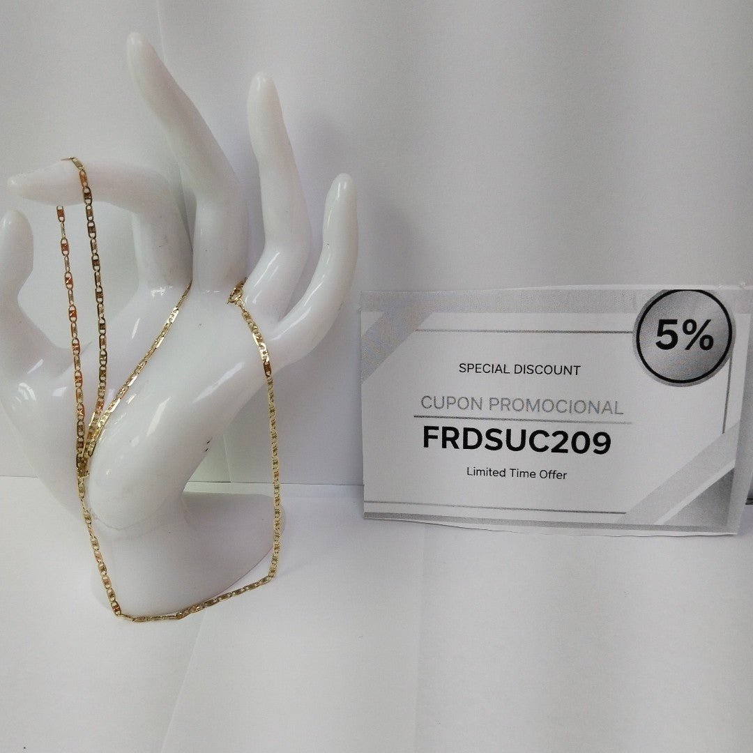 CADENA ORO 10 K 3 GRMS (SEMINUEVO)