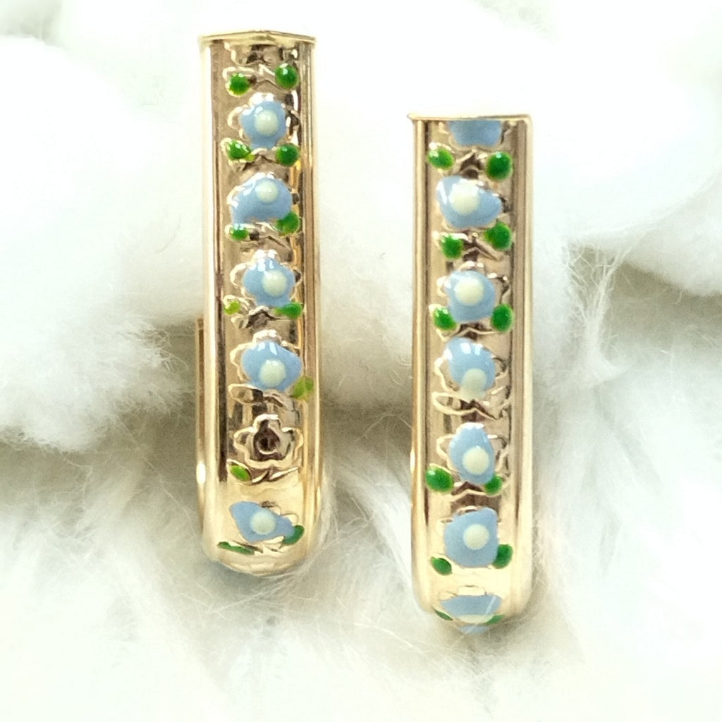 ARETES PAR ORO 14 K 2.4 GRMS (SEMINUEVO)
