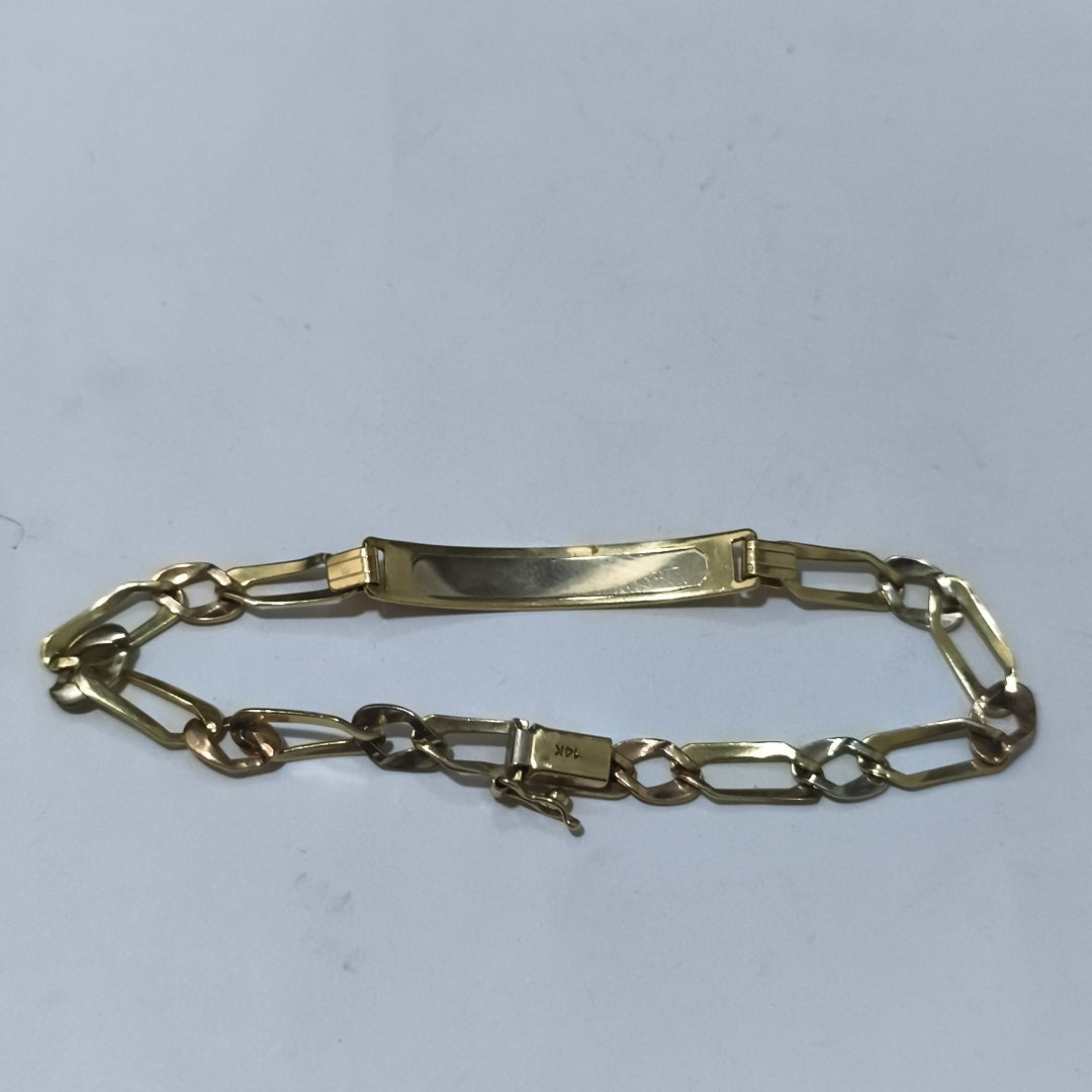 ESCLAVA ORO 14 K 9.6 GRMS (SEMINUEVO)