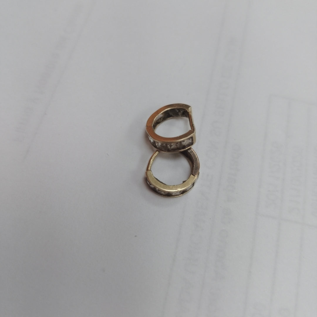 BROQUELES PAR ORO 14 K 1.2 GRMS (SEMINUEVO)