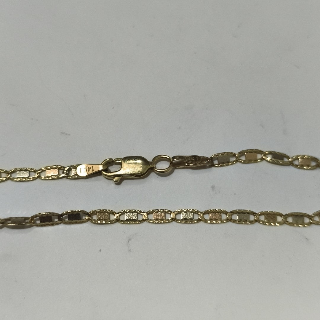 PULSERA ORO 14 K 1.9 GRMS (SEMINUEVO)