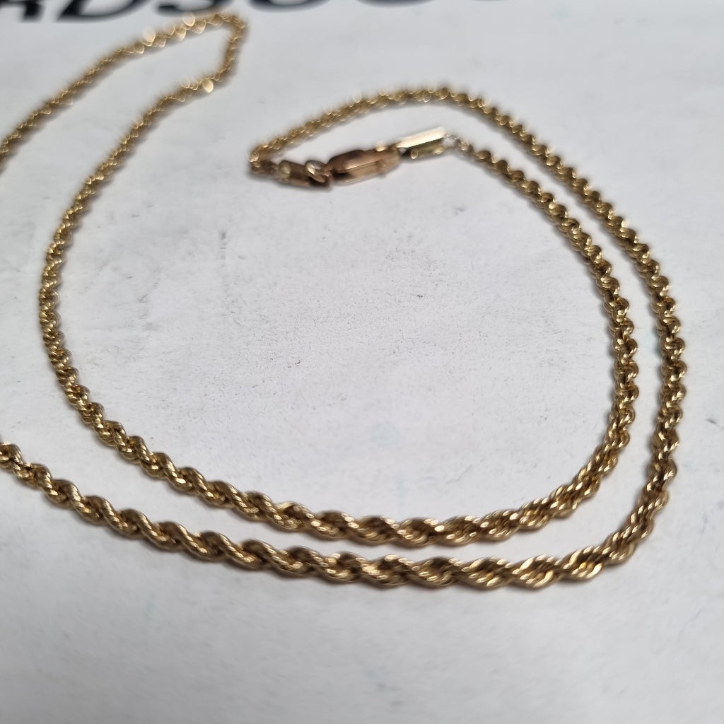 CADENA ORO 14 K 2,60 GRMS (SEMINUEVO)
