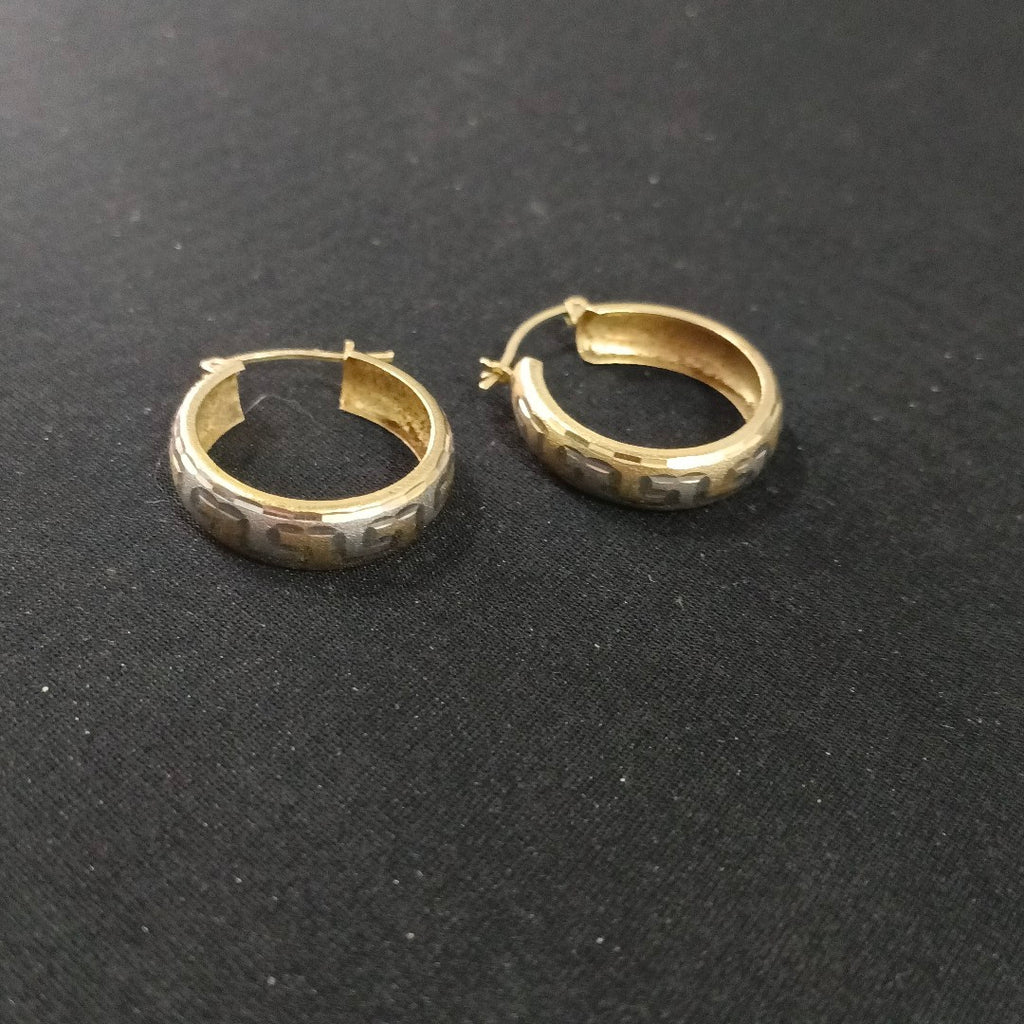 ARRACADAS PAR ORO 14 K 2.7 GRMS (SEMINUEVO)