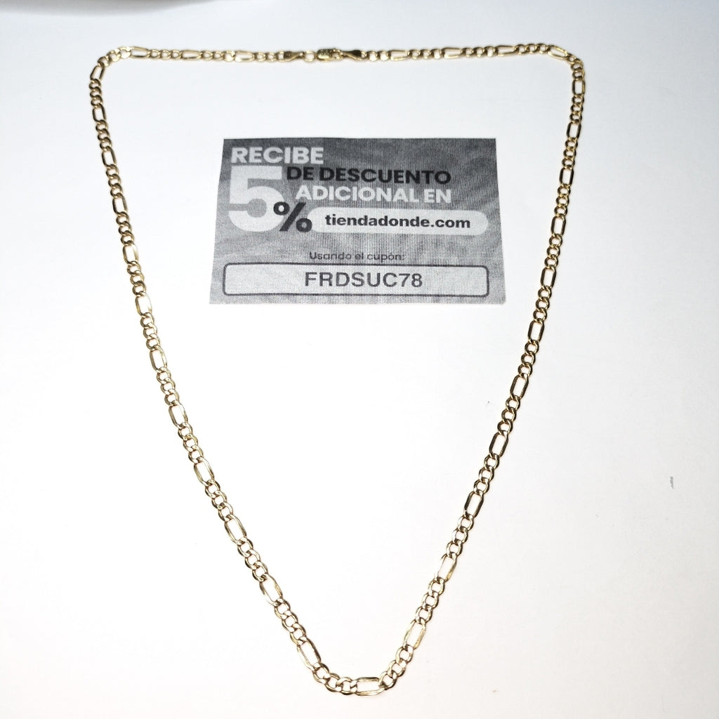 CADENA ORO 14 K 3.9 GRMS (SEMINUEVO)