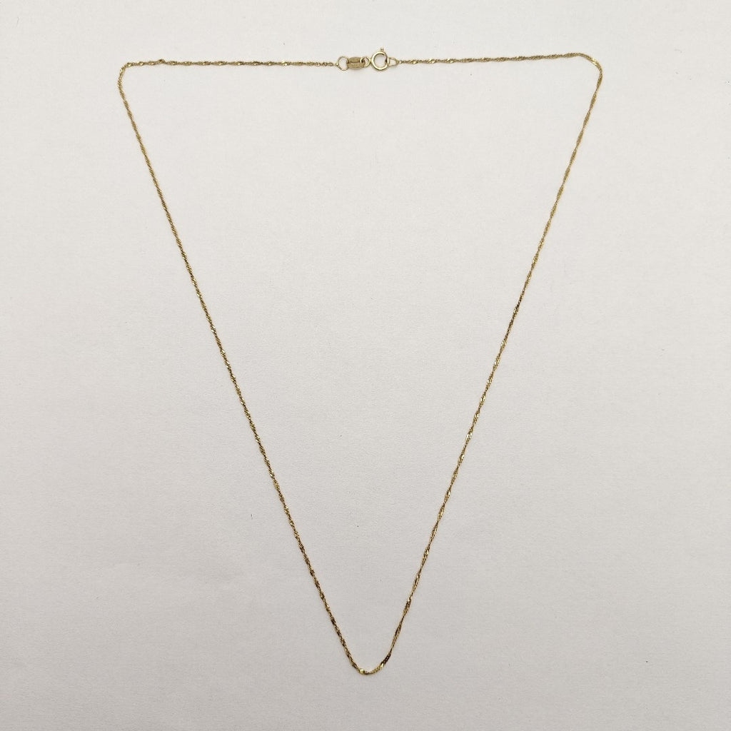 CADENA ORO 14 K 1.1 GRMS (SEMINUEVO)