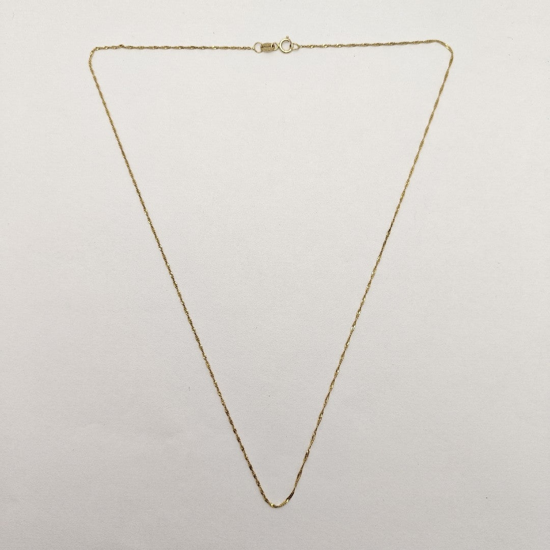 CADENA ORO 14 K 1.1 GRMS (SEMINUEVO)