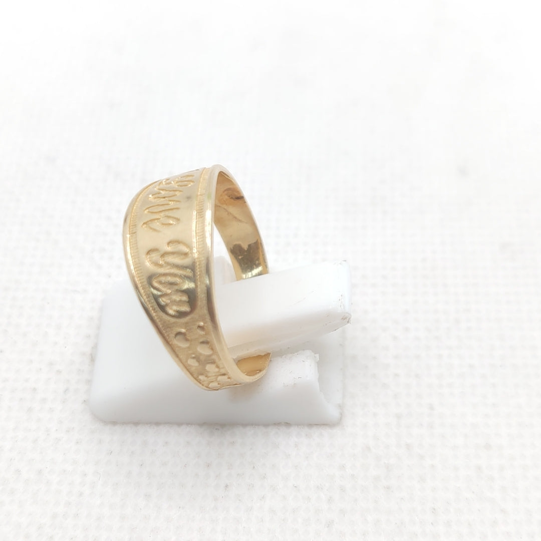 ANILLITO ORO 14 K 2.6 GRMS (SEMINUEVO)