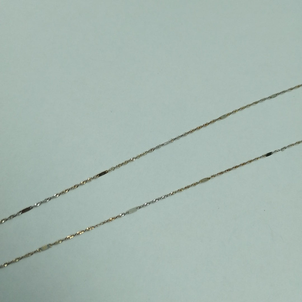 CADENA ORO 14 K 0.8 GRMS (SEMINUEVO)