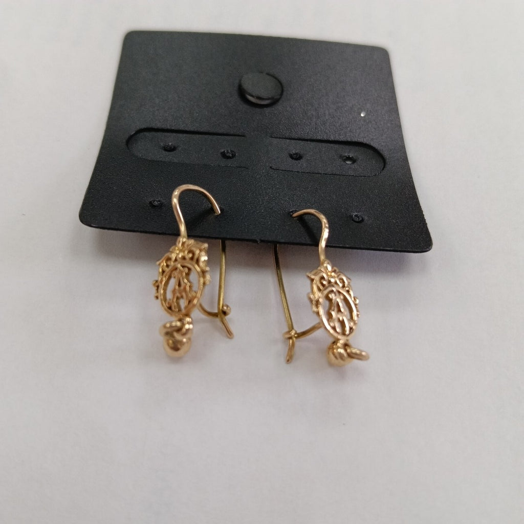 ARETES PAR ORO 10 K 1.3 GRMS (SEMINUEVO)