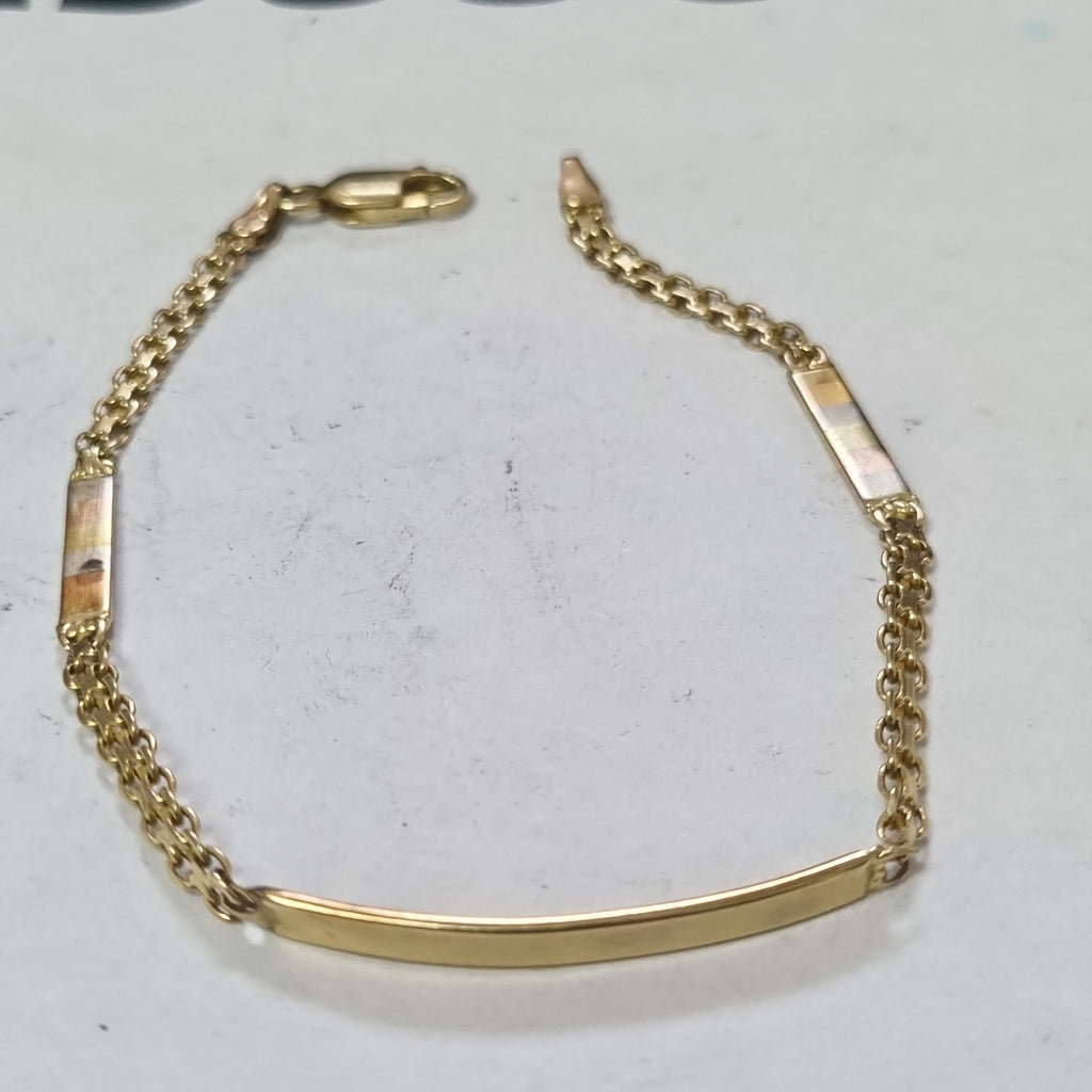 ESCLAVA ORO 14 K 5.2 GRMS (SEMINUEVO)