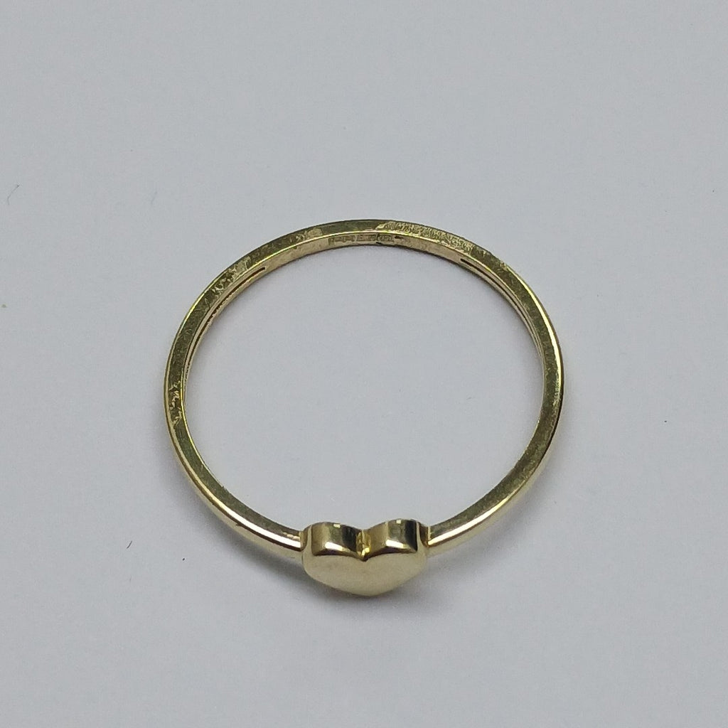ANILLOS ANILLITO FIG CORAZON 10K TALLA 9 1.2 GR (NUEVO)