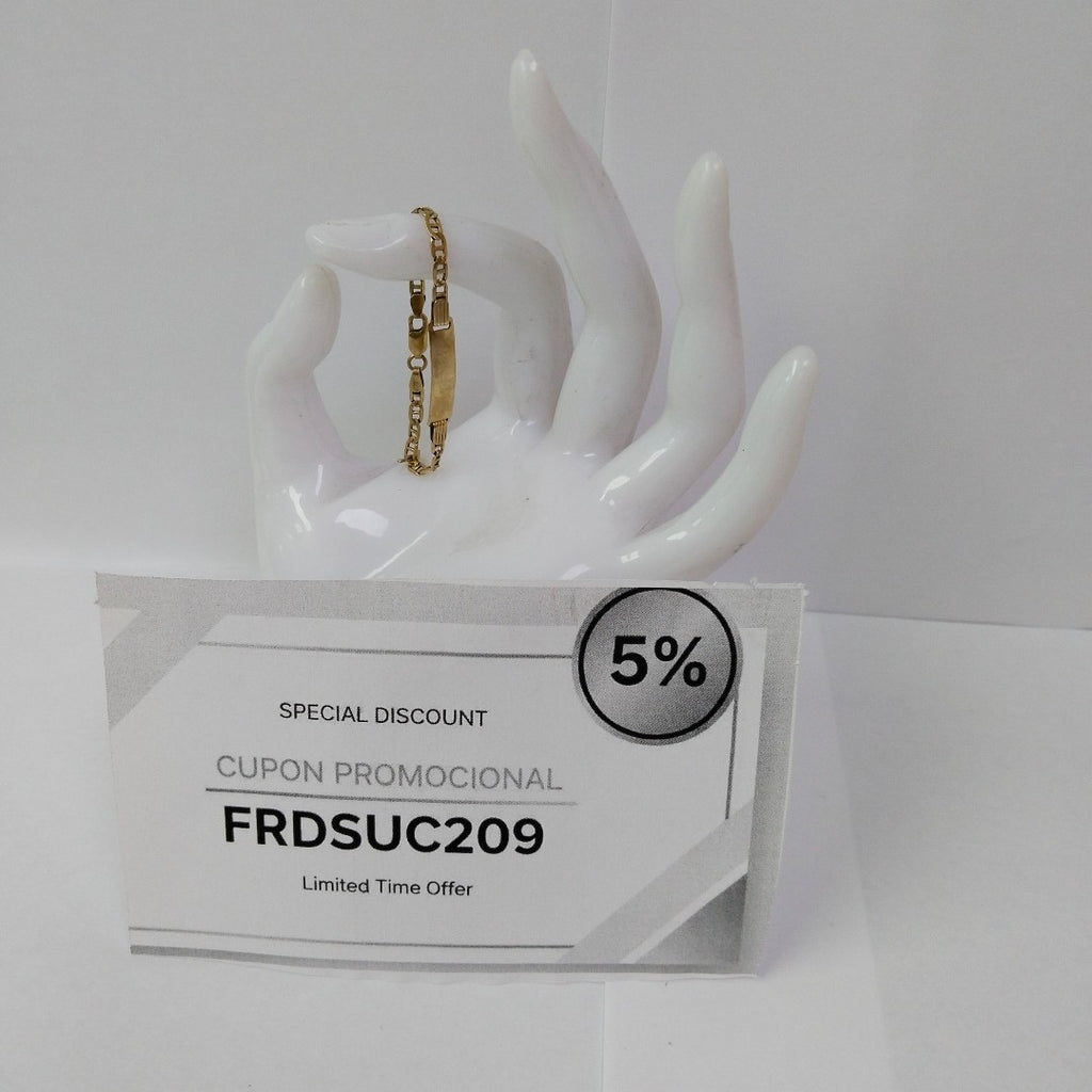 ESCLAVA ORO 14 K 3,10 GRMS (SEMINUEVO)