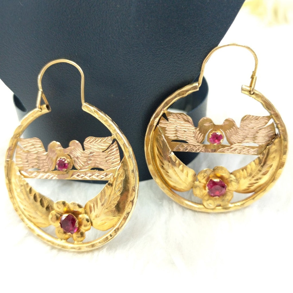 ARETES PAR ORO 10 K 6.7 GRMS (SEMINUEVO)