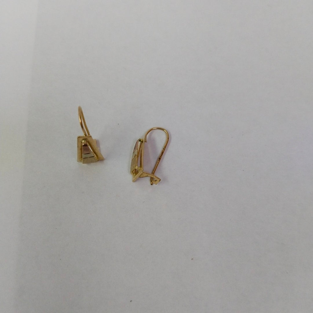 ARETES PAR ORO 10 K 1,10 GRMS (SEMINUEVO)