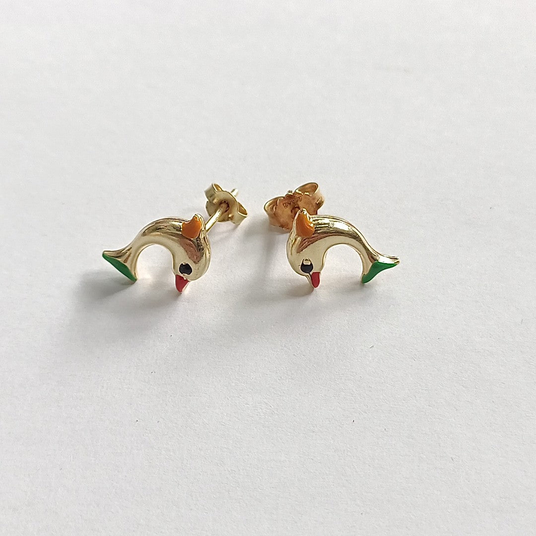 ARETES PAR ORO 14 K 1,40 GRMS (SEMINUEVO)