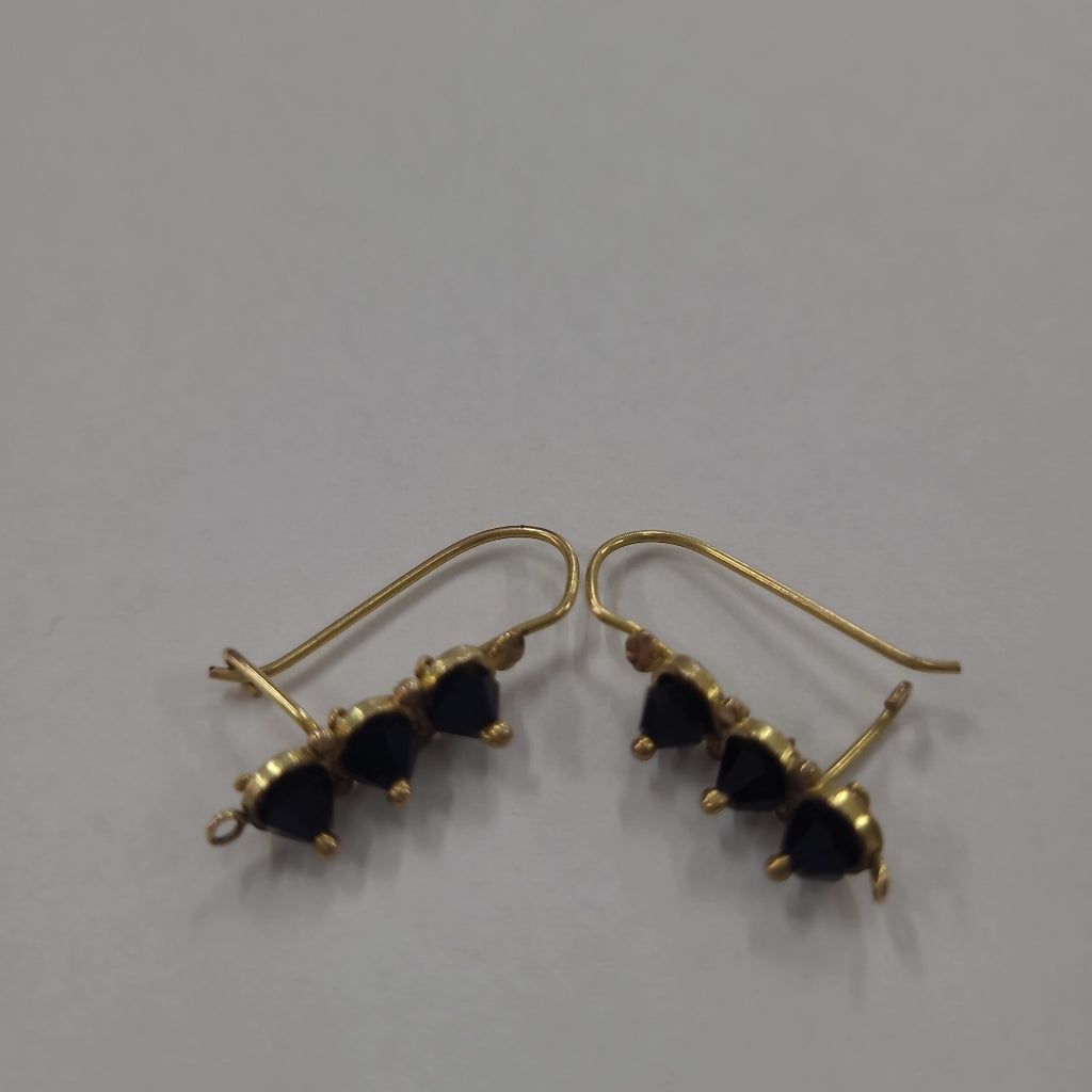 ARETES PAR ORO 14 K 2,30 GRMS (SEMINUEVO)