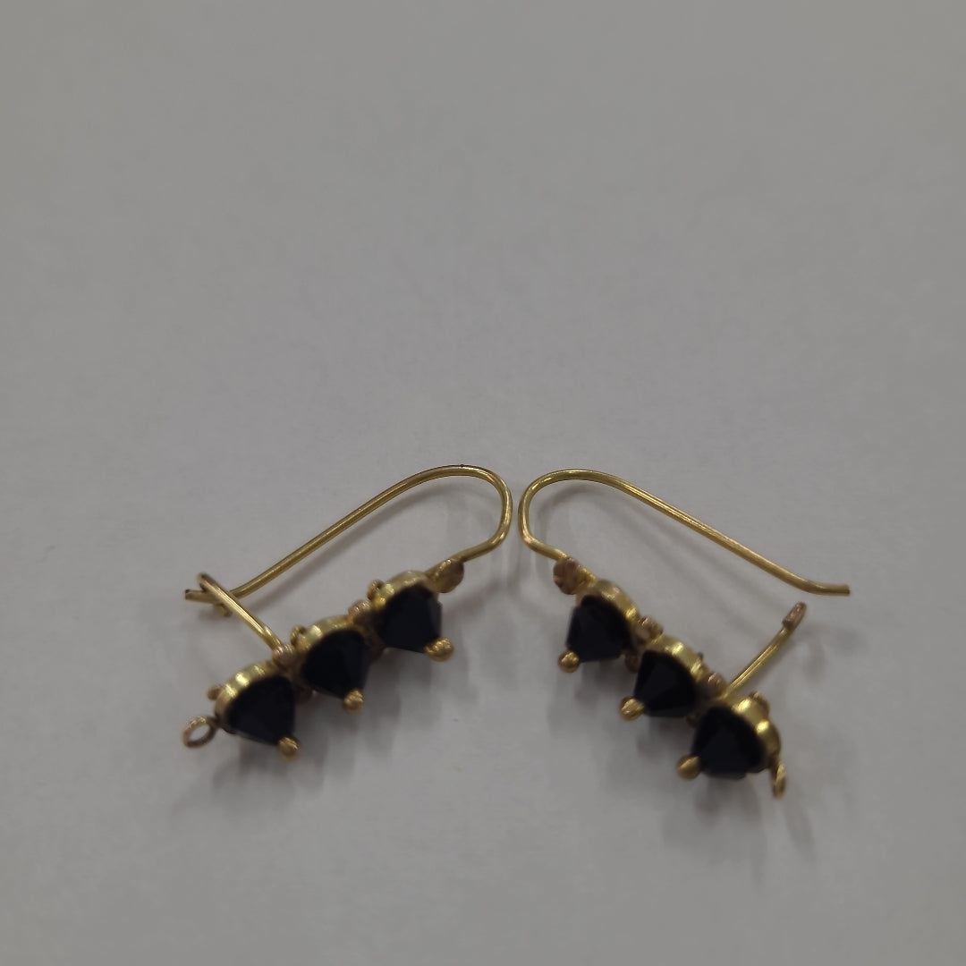 ARETES PAR ORO 14 K 2,30 GRMS (SEMINUEVO)