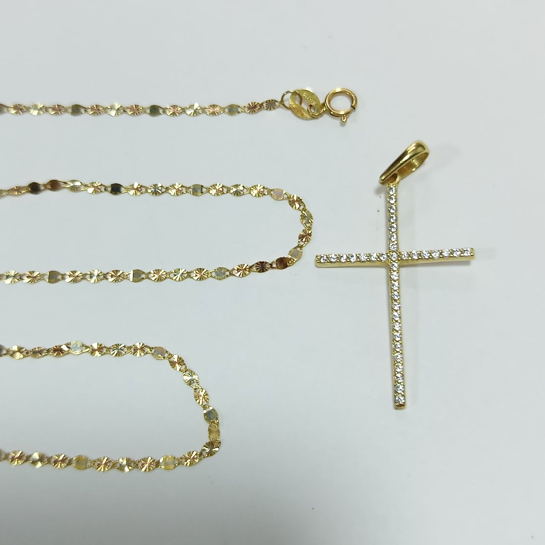 CADENA ORO 14 K 2.7 GRMS (SEMINUEVO)