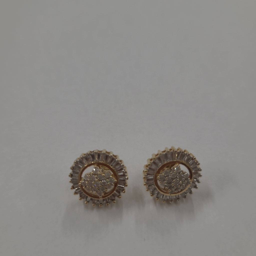 BROQUELES PAR ORO 14 K 5,40 GRMS (SEMINUEVO)