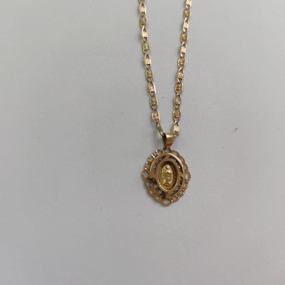 CADENA, DIJE ORO 10 K 3.6 GRMS (SEMINUEVO)