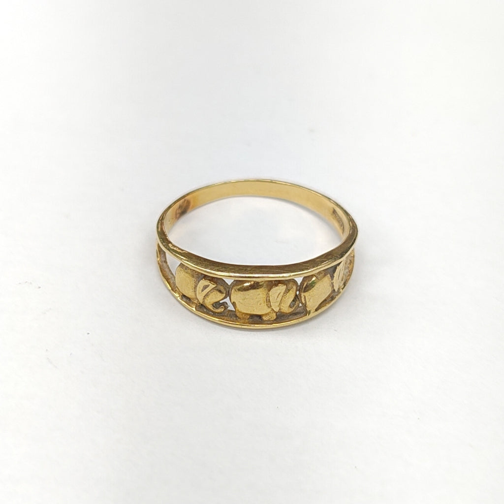 ANILLO ORO 10 K 2,50 GRMS (SEMINUEVO)