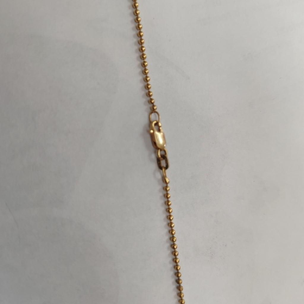 COLLAR ORO 12 K 8.6 GRMS (SEMINUEVO)