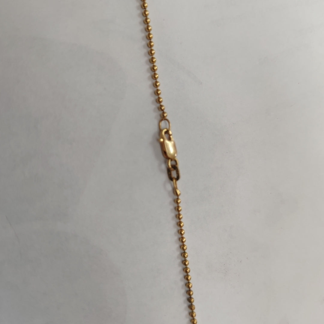COLLAR ORO 12 K 8.6 GRMS (SEMINUEVO)