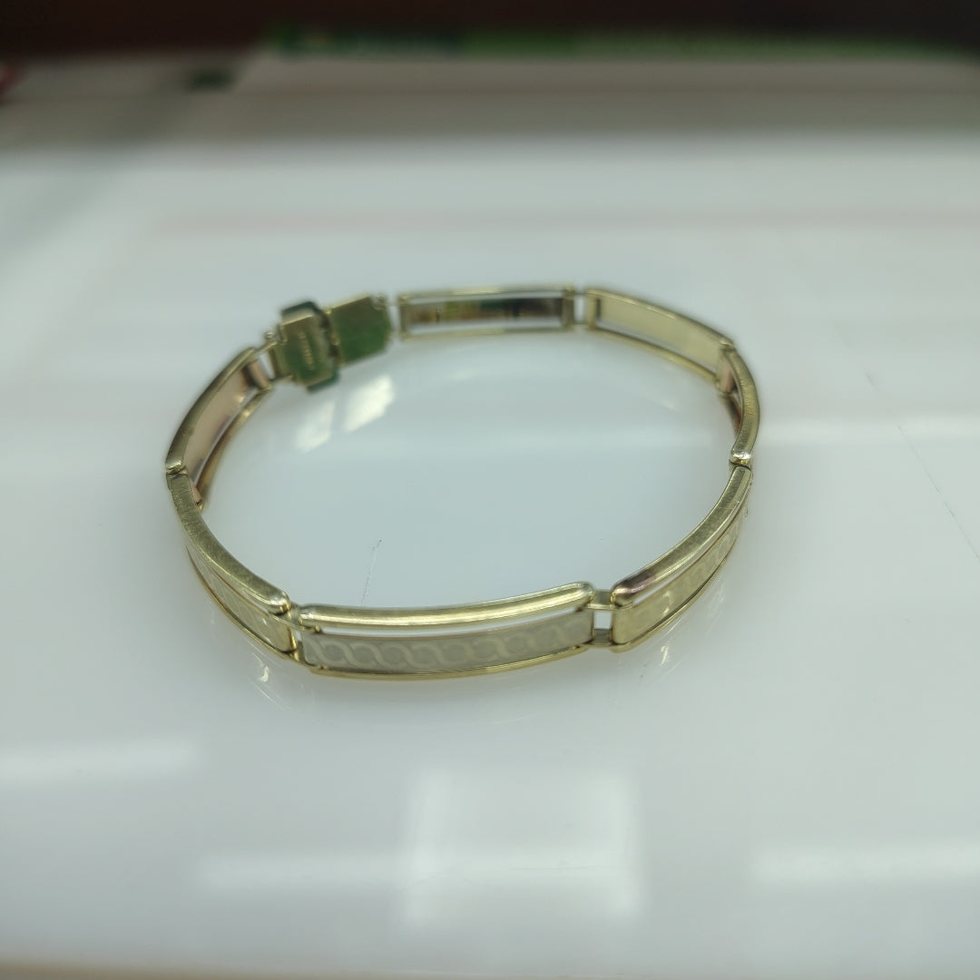 PULSERA ORO,ORO COMBINADO 14 K 10,30 GRMS (SEMINUEVO)