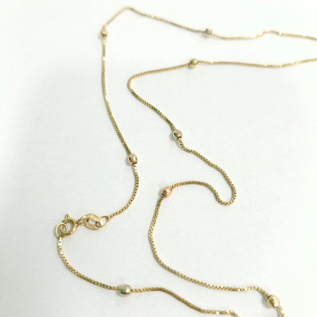GARGANTILLA ORO 14 K 3.1 GRMS (SEMINUEVO)