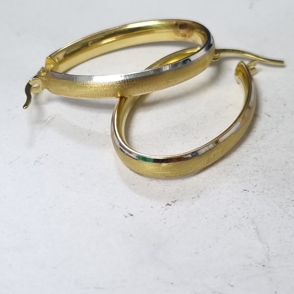 ARRACADAS PAR ORO 14 K 2.5 GRMS (SEMINUEVO)