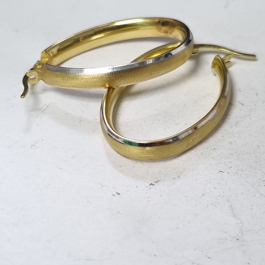 ARRACADAS PAR ORO 14 K 2.5 GRMS (SEMINUEVO)